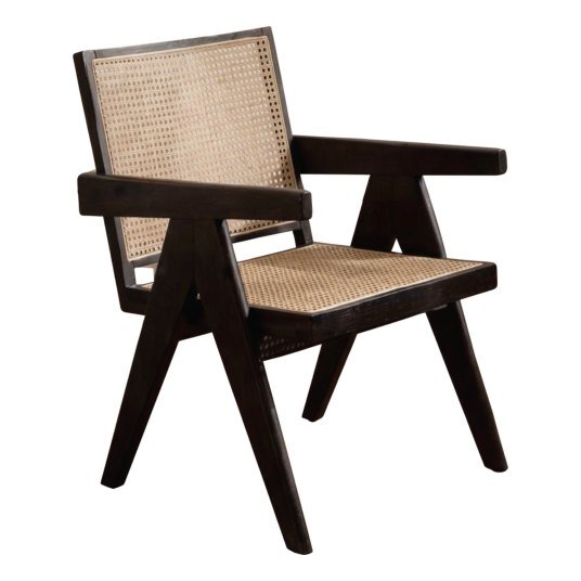 SAC-01 Armchair — Teak wood & rattan