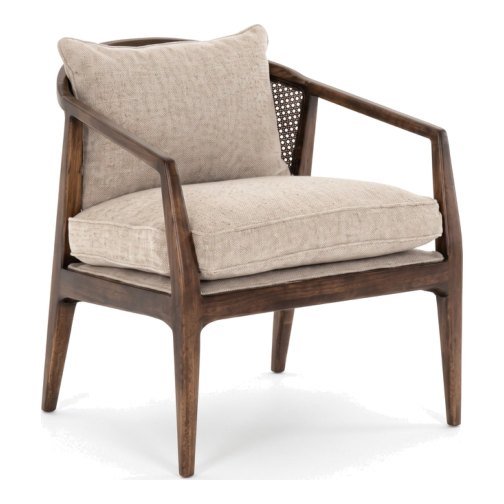 SAC-15 Armchair — Teak wood & rattan