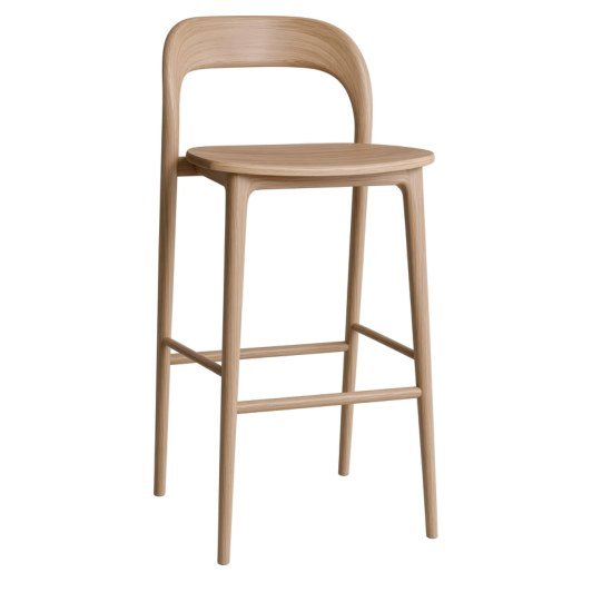 SBS-11 Bar stool — Teak wood