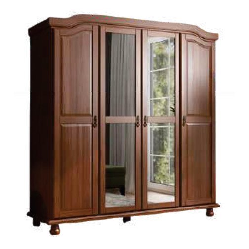 SCC-07 Cabinet — Teak wood & mirror
