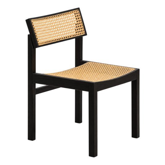 SDC-20 Dining chair — Teak wood & rattan