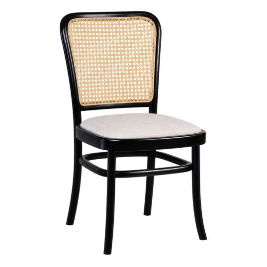 SDC-34 Dining chair — Teak wood & rattan