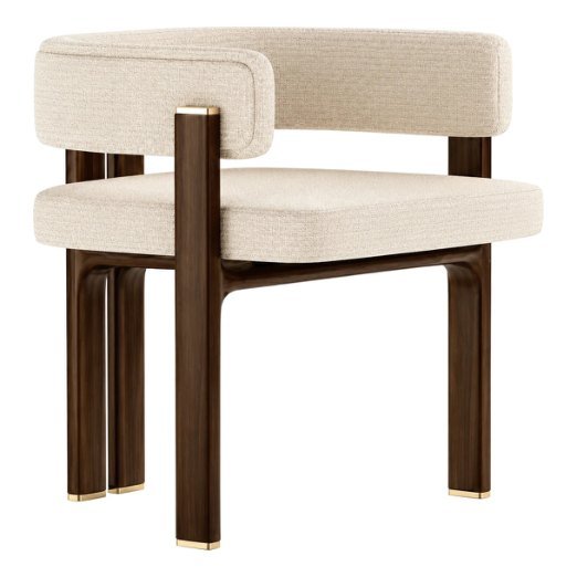 SDC-74 Dining chair — Teak wood