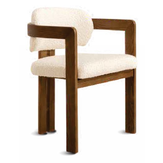 SDC-75 Dining chair — Teak wood