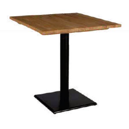 SDT-27 Dining table — Teak wood & metal