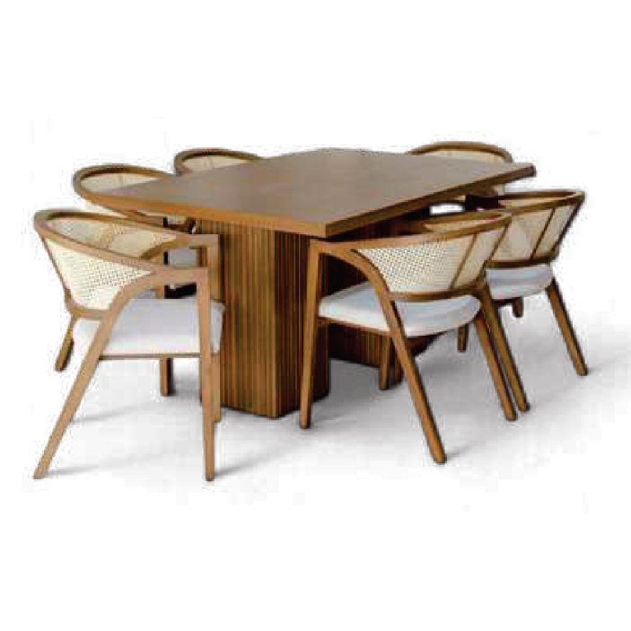 SFS-06 Dining set — Teak wood