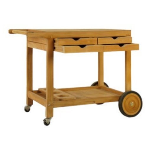 Java Trolley 4-Drawer