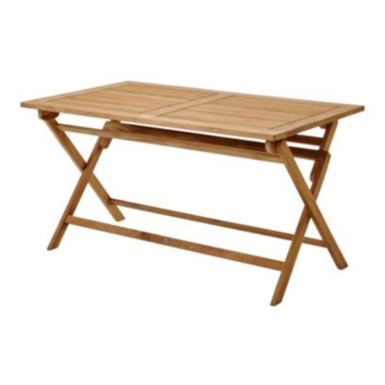 Java Rectangular Folding Table