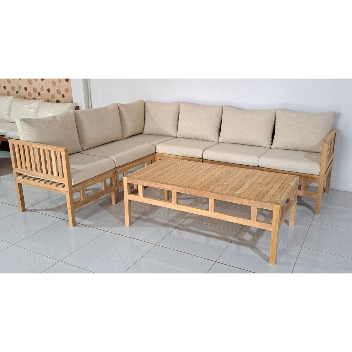 Kudus L-Shape Living Set