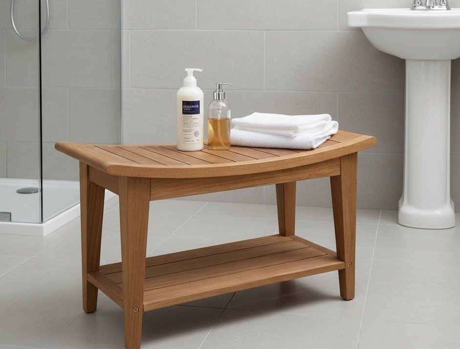 Teak Bathroom
