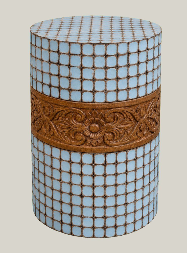 Signature Carving Side Table — view 5