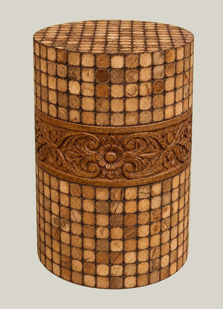 Signature Carving Side Table — view 3
