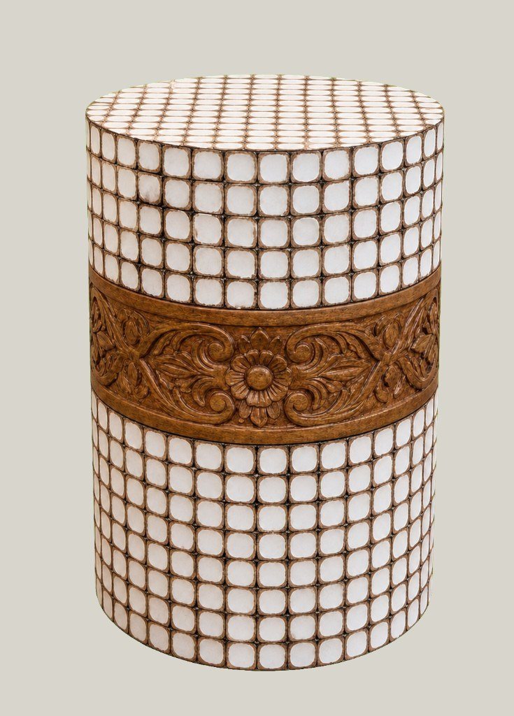 Signature Carving Side Table — view 4