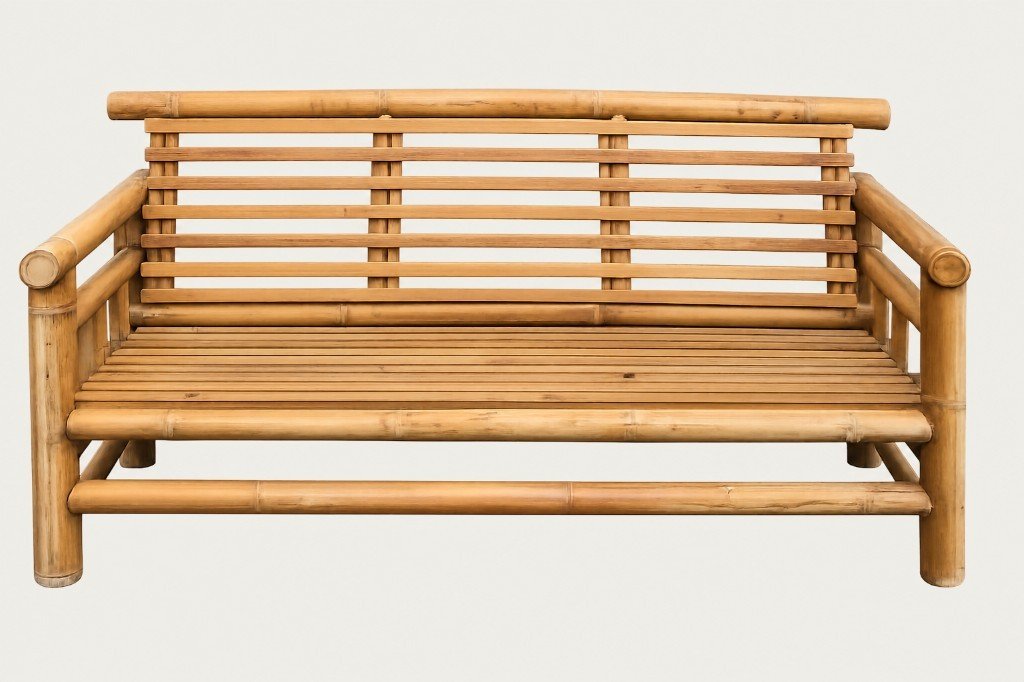 Komodo 3-Seater Bench — Bamboo Sofa
