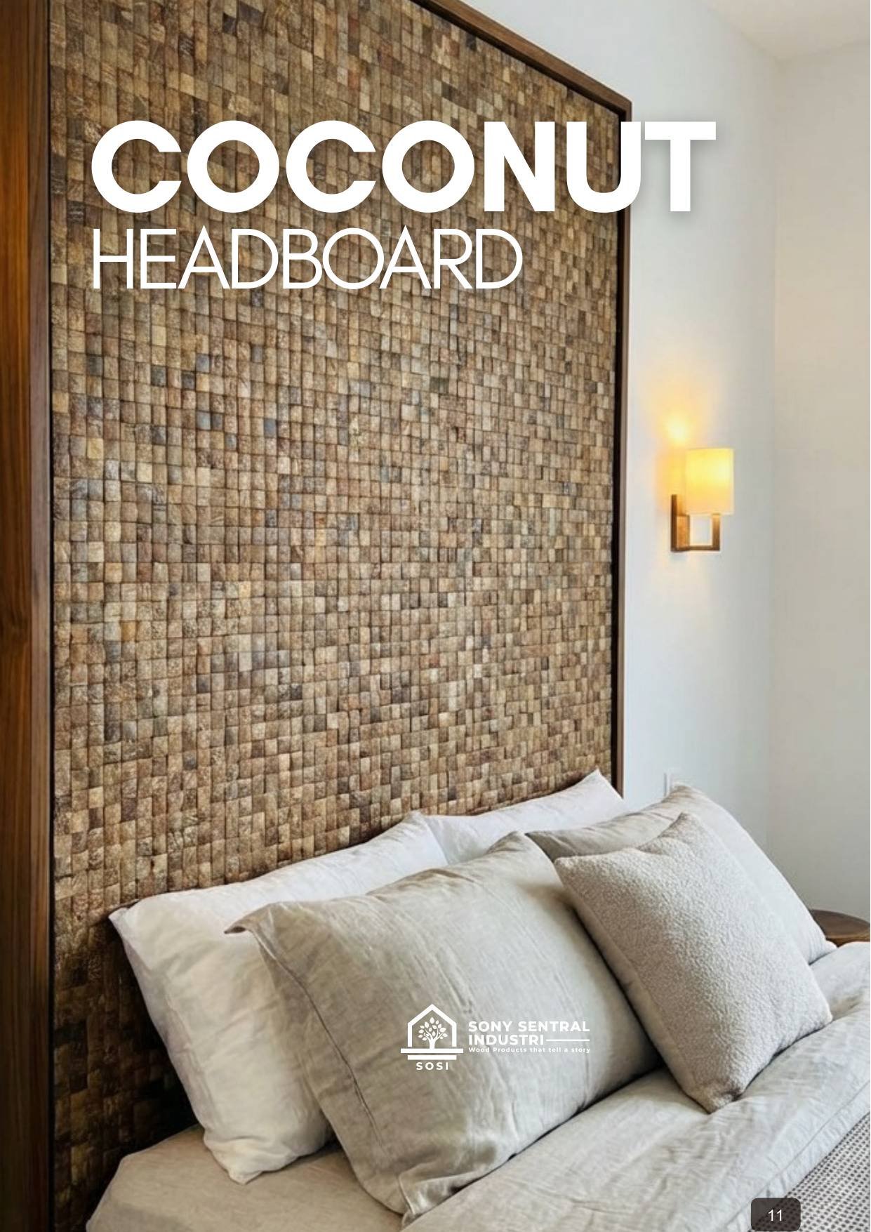 Island CocoTeak Bed — view 2